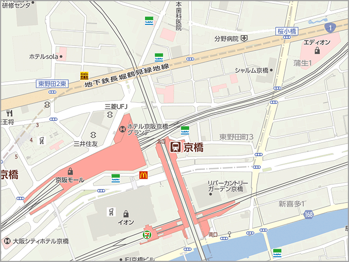 近隣駐車場MAP